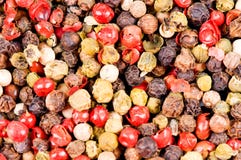 Different Types Of Pepper Stock Photography