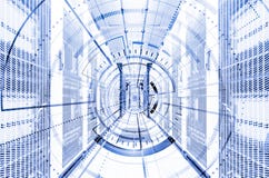 Digital beståndsdel för abstrakt teknologisk bakgrundsrunda Växelverkande tapet för futuristisk maskinvarucyberspace UI-design HU arkivfoton Digital beståndsdel för abstrakt teknologisk bakgrundsrunda Växelverkande tapet för futuristisk maskinvarucyberspace UI-design HU arkivfoton