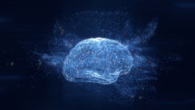 Digital Brain Hologram Digital Brain Hologram