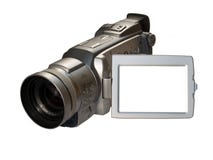 Digital Camcorder With Frame Royalty Free Stock Photos