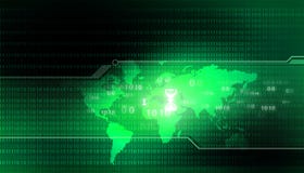 Digital Globe. Binary world Stock Images Digital Globe. Binary world Stock Images