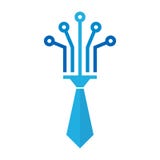 Digital Job Logo Icon Design Illustration Stock Digital Job Logo Icon Design Illustration Stock