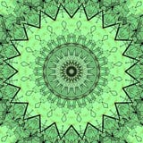 Digital-Kunstdesign mit grünem mit Filigran geschmücktem Muster Stockfotos Digital-Kunstdesign mit grünem mit Filigran geschmücktem Muster Stockfotos