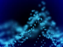 Digital-Landschaft mit flüssigen Punkten Schallwellen des Partikels 3D Lizenzfreie Abbildung Digital-Landschaft mit flüssigen Punkten Schallwellen des Partikels 3D Lizenzfreie Abbildung