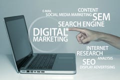 Digital-Marketing lizenzfreie stockfotografie Digital-Marketing lizenzfreie stockfotografie