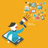 Digital Marketing Concept Royalty Free Stock Images Digital Marketing Concept Royalty Free Stock Images