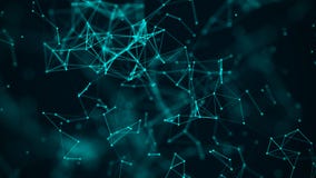Digital plexus of many glowing lines and dots. vector illustration Digital plexus of many glowing lines and dots. vector illustration