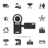 Digital-Videokameraikone Ausführlicher Satz Netzikonen Erstklassiges Qualitätsgrafikdesign Eine der Sammlungsikonen für Website, lizenzfreie abbildung Digital-Videokameraikone Ausführlicher Satz Netzikonen Erstklassiges Qualitätsgrafikdesign Eine der Sammlungsikonen für Website, lizenzfreie abbildung