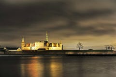 Dinamarca Helsingor, castelo de Kronborg fotografia de stock Dinamarca Helsingor, castelo de Kronborg fotografia de stock