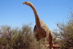 Dinosauriemodell royaltyfria bilder Dinosauriemodell royaltyfria bilder