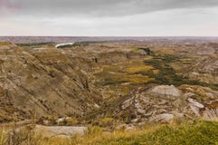 Dinosaurus Provinciaal Park, Alberta, Canada royalty-vrije stock foto's Dinosaurus Provinciaal Park, Alberta, Canada royalty-vrije stock foto's