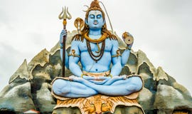 Dio Shiva Immagine Stock Immagine Di Shiva Statua 122681021
