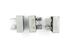 Diode bridge ,This Bridge Rectifier diode use for Power Supply. isolated on white background stock photography Diode bridge ,This Bridge Rectifier diode use for Power Supply. isolated on white background stock photography