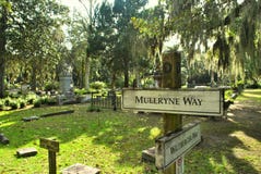 Directions at Bonaventure Cemetery stock images Directions at Bonaventure Cemetery stock images