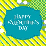 Dirigez l'illustration de la carte de voeux heureuse de jour de valentines du 14 février élégant avec le signe des textes de typo illustration de vecteur Dirigez l'illustration de la carte de voeux heureuse de jour de valentines du 14 février élégant avec le signe des textes de typo illustration de vecteur