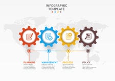 Dirigez le calibre infographic avec les vitesses et la carte du monde illustration de vecteur Dirigez le calibre infographic avec les vitesses et la carte du monde illustration de vecteur
