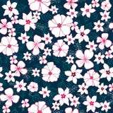 Dirigez le modèle sans couture de mélange de fleur rouge et blanche illustration libre de droits Dirigez le modèle sans couture de mélange de fleur rouge et blanche illustration libre de droits