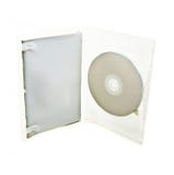 CD En Blanco O DVD En Caja De Almacenamiento Foto de archivo - Imagen
