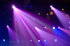 Disco lights. Real shot of lights in a night club, no noise and real colors Disco lights. Real shot of lights in a night club, no noise and real colors