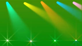 Ananiver Print foragte Disco Lights on Green Screen Stock Footage - Video of colorful, modern:  203645016