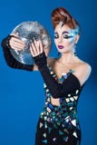 Discoball Wahnsinnigeblick lizenzfreie stockfotografie Discoball Wahnsinnigeblick lizenzfreie stockfotografie