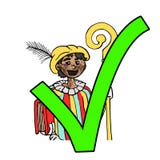 Discusión sobre supuesto holandés y x22; Zwarte Pieten& x22; stock de ilustración Discusión sobre supuesto holandés y x22; Zwarte Pieten& x22; stock de ilustración