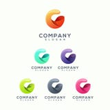 Diseño abstracto del logotipo listo para utilizar stock de ilustración Diseño abstracto del logotipo listo para utilizar stock de ilustración