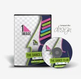 Diseño del caso del DVD de Traning de la academia de la danza ilustración del vector Diseño del caso del DVD de Traning de la academia de la danza ilustración del vector