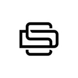 Diseño del logotipo de la combinación de letra del DS ilustración del vector Diseño del logotipo de la combinación de letra del DS ilustración del vector