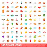 100 dishes icons set, cartoon style. 100 dishes icons set in cartoon style for any design vector illustration vector illustration 100 dishes icons set, cartoon style. 100 dishes icons set in cartoon style for any design vector illustration vector illustration