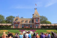 Disneyland Kalifornien arkivfoton Disneyland Kalifornien arkivfoton