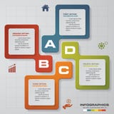 disposition de calibre de rapport d'Infographic de 4 étapes Illustration de vecteur illustration stock disposition de calibre de rapport d'Infographic de 4 étapes Illustration de vecteur illustration stock