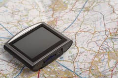 Dispositivo del GPS en una correspondencia Dispositivo del GPS en una correspondencia