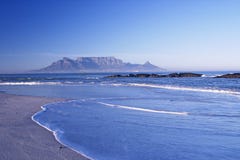 Distant Mountain Across The Sea Royalty Free Stock Photo Distant Mountain Across The Sea Royalty Free Stock Photo