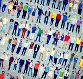 Diversity Success Celebration Happiness Community Crowd Concept Stock Photos Diversity Success Celebration Happiness Community Crowd Concept Stock Photos