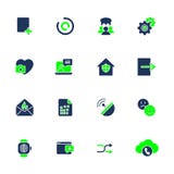 Diversos iconos para los apps m?viles, sitios, programas Iconos de las TIC libre illustration Diversos iconos para los apps m?viles, sitios, programas Iconos de las TIC libre illustration