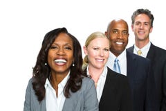 Divese group of business people. Royalty Free Stock Photos Divese group of business people. Royalty Free Stock Photos