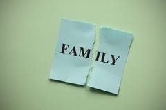 Divisão de família foto de stock royalty free Divisão de família foto de stock royalty free