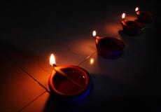 Diwali Festival Flame Light stock images Diwali Festival Flame Light stock images