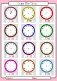 Dizendo o tempo, o que é o tempo, ilustração stock Dizendo o tempo, o que é o tempo, ilustração stock