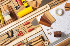 Do it yourself home improvement stock image Do it yourself home improvement stock image