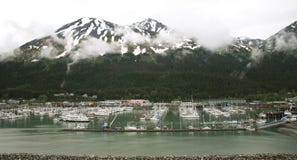 Docked In Alaska Stock Images