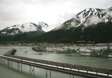 Docking In Alaska Royalty Free Stock Photography