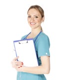 Docteur féminin de sourire image libre de droits Docteur féminin de sourire image libre de droits