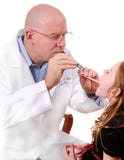 Doctor Examing Throat