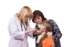 Doctor Have A Medical Examination Little Girl Royalty Free Stock Photo Doctor Have A Medical Examination Little Girl Royalty Free Stock Photo