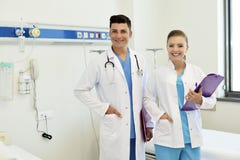 Doctor with his team royalty free stock photography Doctor with his team royalty free stock photography
