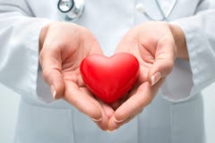 Doctor Holding Heart Royalty Free Stock Photo Doctor Holding Heart Royalty Free Stock Photo