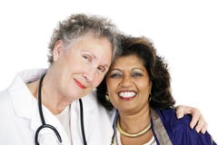 Doctor Patient Bond Of Trust Royalty Free Stock Images Doctor Patient Bond Of Trust Royalty Free Stock Images