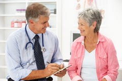 Doctor With Female Patient Stock Images Doctor With Female Patient Stock Images